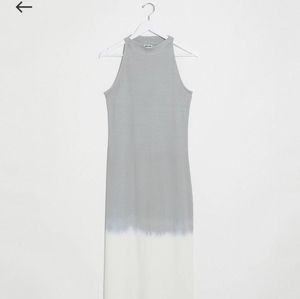 COPY - Noisy May ribbed high neck maxi dress